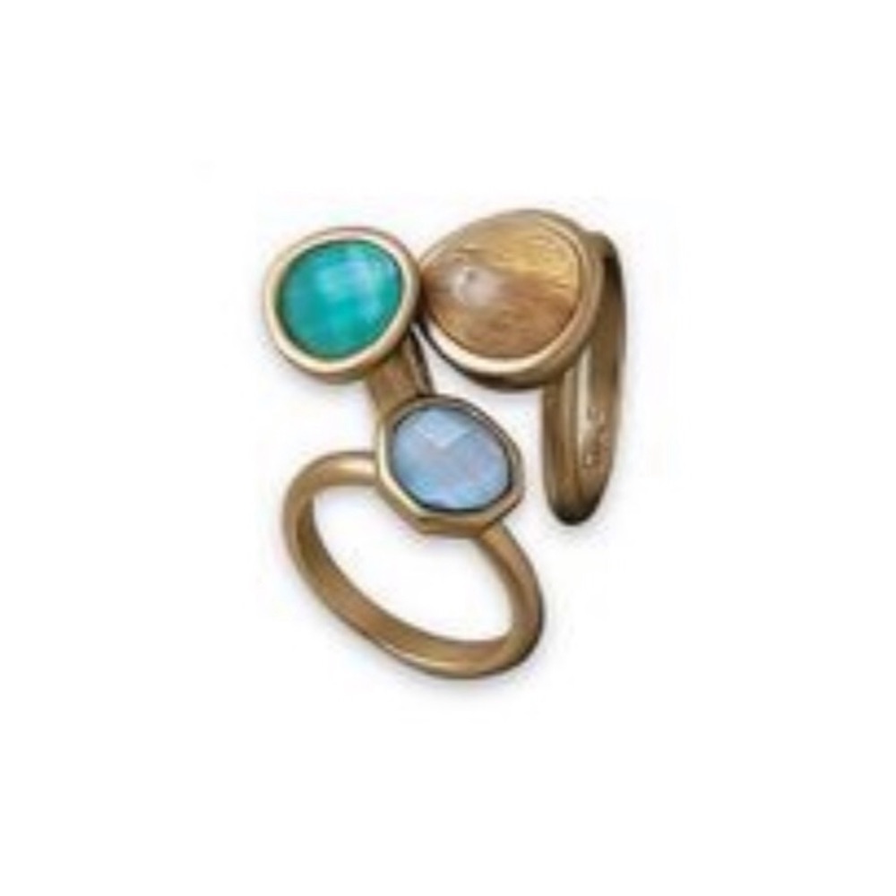 Lia Sofia Kiam Collection Nikki Stackable Rings